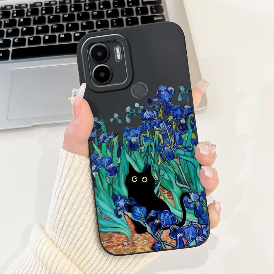 Чехол для Xiaomi Redmi A2 Redmi A2+ Новый Конфетный Расписной Чехол Ударопрочный Чехол для Телефона Для Xiaomi Redmi A2 Plus RedmiA2 A2+ Мягкий Чехол