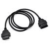 IKKEGOL 5Ft 150Cm 1.5M OBD-II OBD2 16 Pin Auto Car Male To Female Extension Cable Diagnostic Extender Cord Adapter