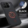 Чехол для Xiaomi 17T со встроенным магнитом, обложка из ПУ-кожи, противоударный, для Magsafe