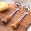 2 шт. Ручная картофелемялка из нержавеющей стали, ручной пресс для картофельного пюре, толкатель для картофельной массы, выжимание цитрусовых