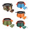 Waterproof Folding Washing Basin Pot Water Bags Folding Bucket  for Outdoor Hiking