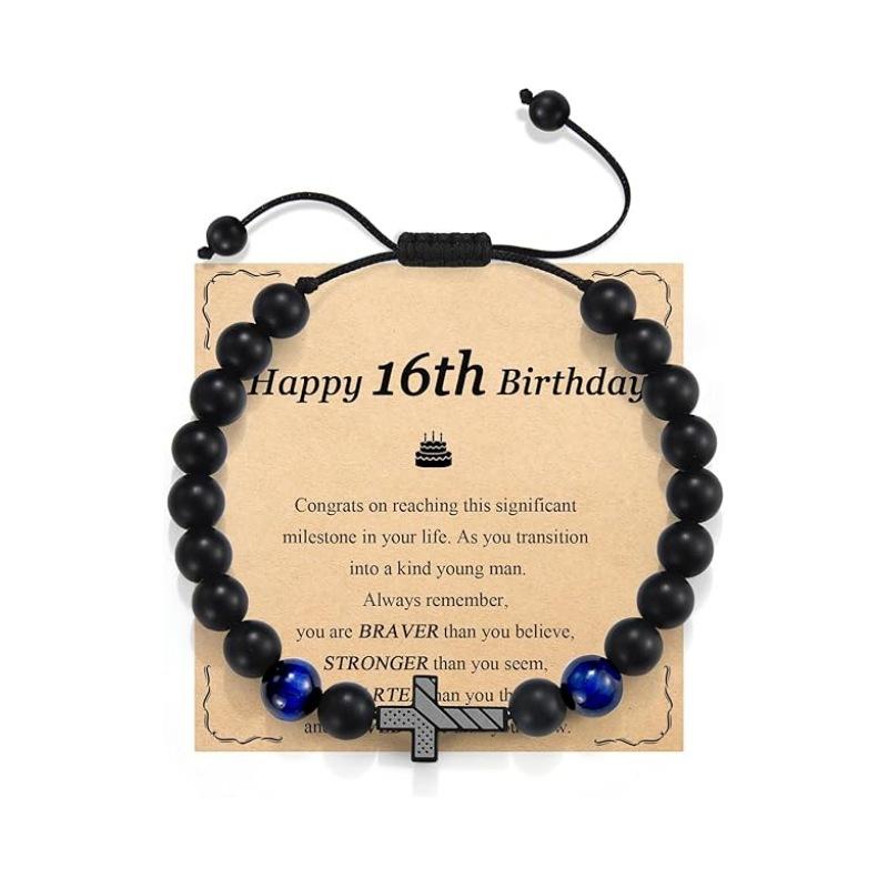 Браслет JYL TS Мужской Американский Флаг Крест Глаз Повышает Патриотизм и Удачу