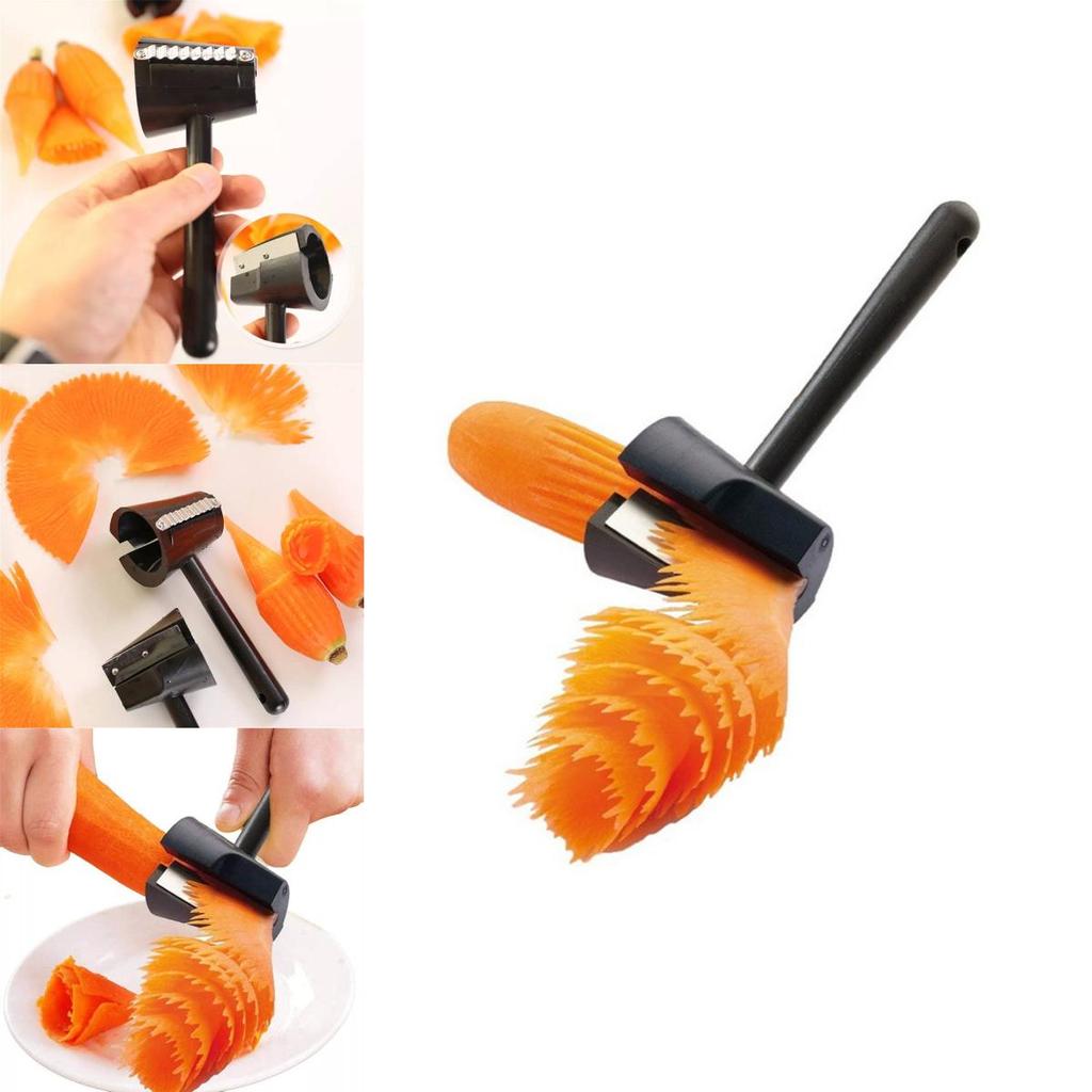Multi-functional Spiral Funnel Flower Cutter Versatile Kitchen Peeler Device