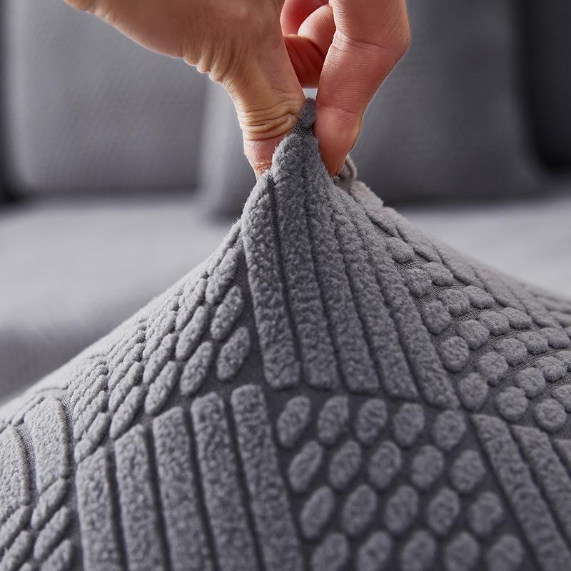 Современный простой чехол для дивана, универсальный универсальный чехол, новый жаккардовый эластичный трансграничный противоскользящий комбинированный чехол для дивана