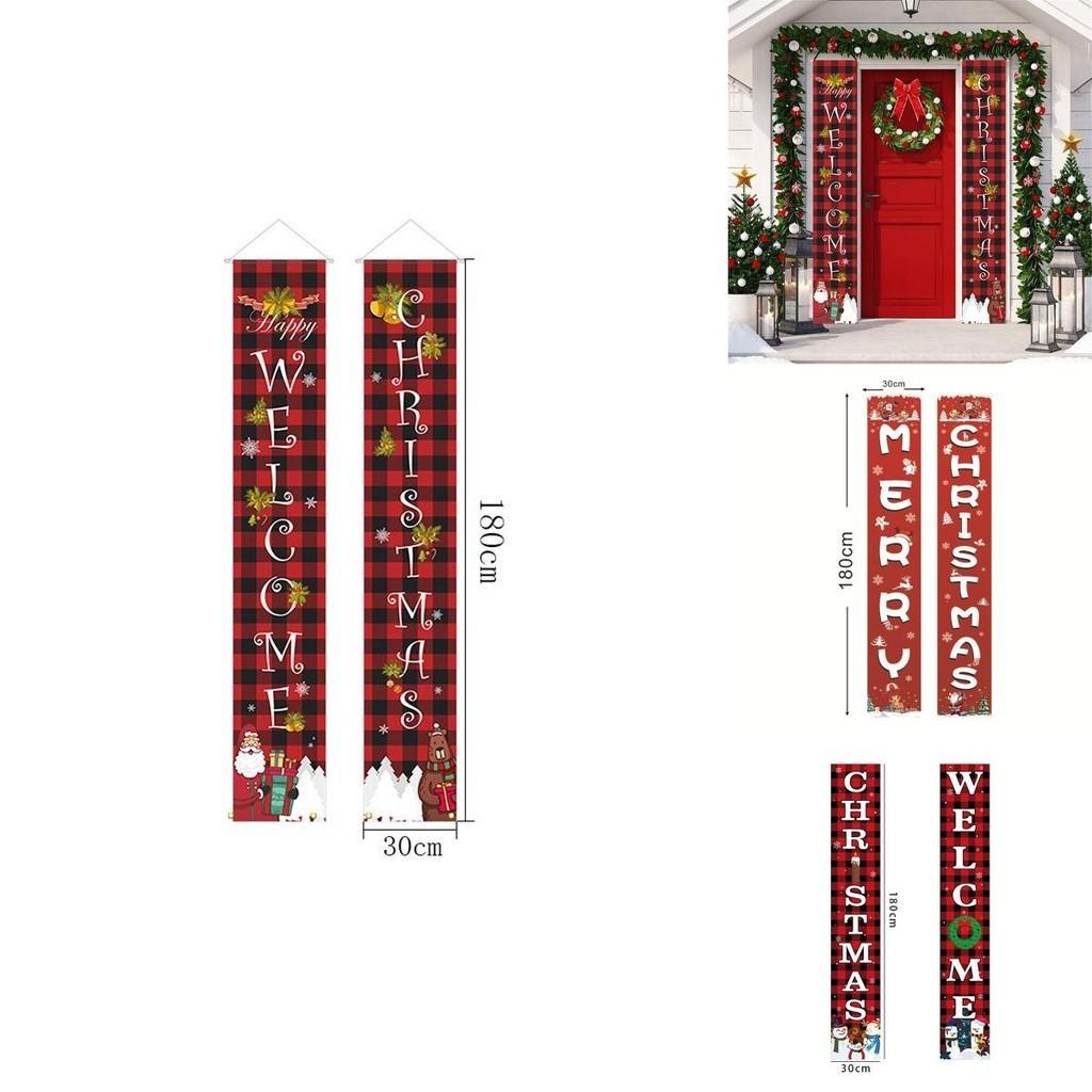Яркий Рождественский Подвесной Знак Баннер Флаг Рождественский Декор для Вечеринки