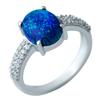 Серебряное кольцо с опалом 1.493ct, вес изделия 3,11 гр (1920268)