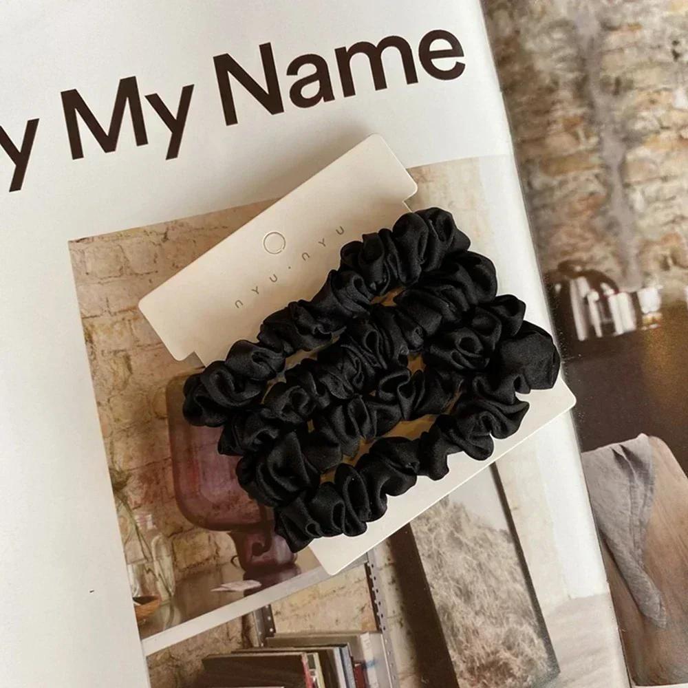 Kitsch Satin Scrunchies for Women-No Crease HairTies for Girl Scrunchies For All Hair Types and Texture Perfect for Day or Night