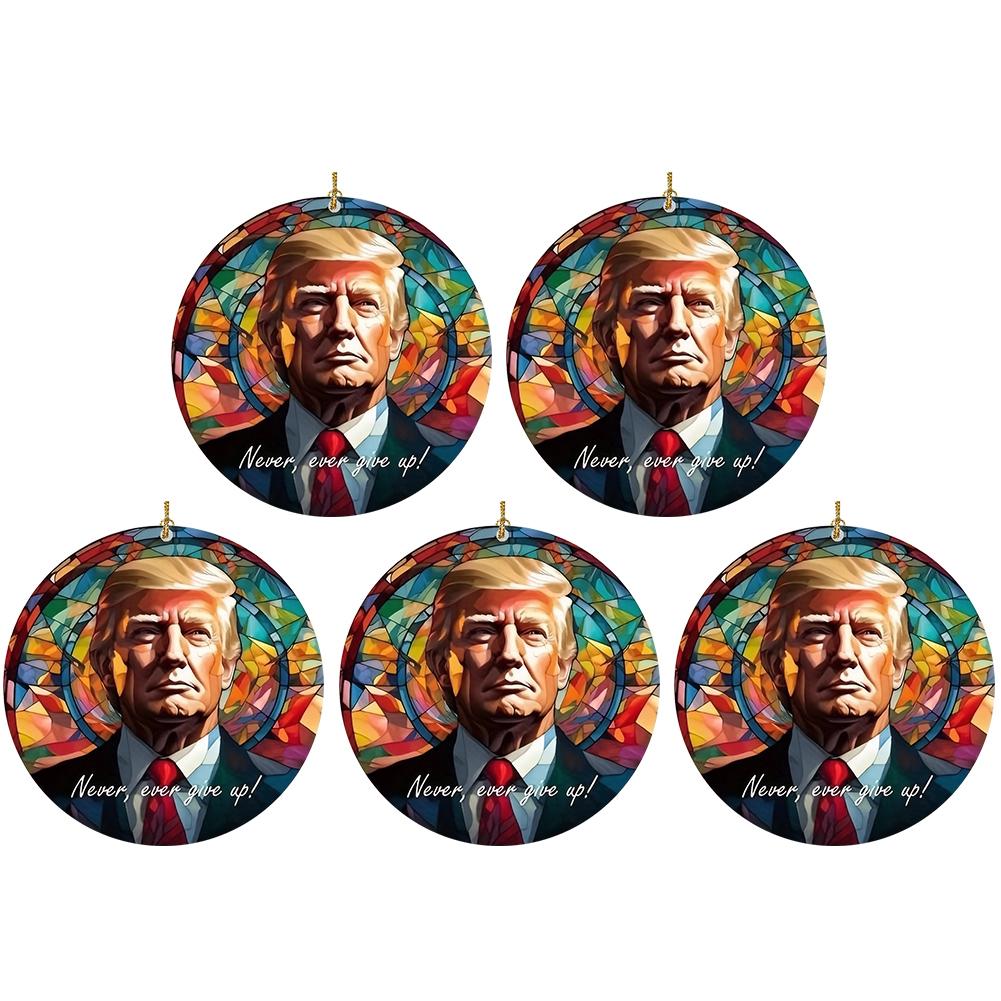 Акриловый забавный Дональд Трамп украшение Трамп президентский кулон Трамп Америка президентские выборы декоративная опора для автомобильного зеркала