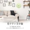 TUKUMO Nordic wall clock silent wooden hands non-bending stylish cute easy-to-read lightweight simple large quiet analog gift interior (green (dial) +