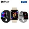 Новинка 2021 года, Zeblaze GTS 2, умные часы, музыкальный плеер, прием/совершение вызова, пульсометр, длительное время автономной работы, умные часы для телефона Android IOS