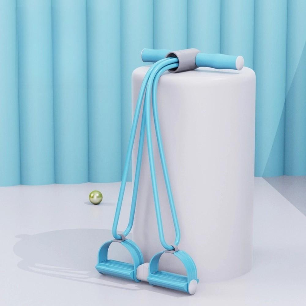 Многофункциональные эластичные ленты с ручками Тренажер для живота Новая эластичная веревка Домашний спортзал