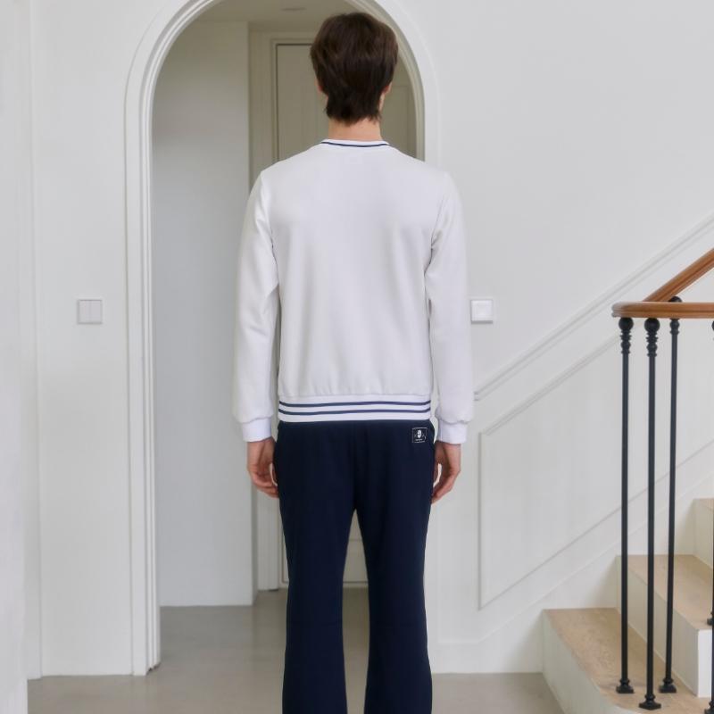 Goxo Stretch Pullover Mesh Pocket White