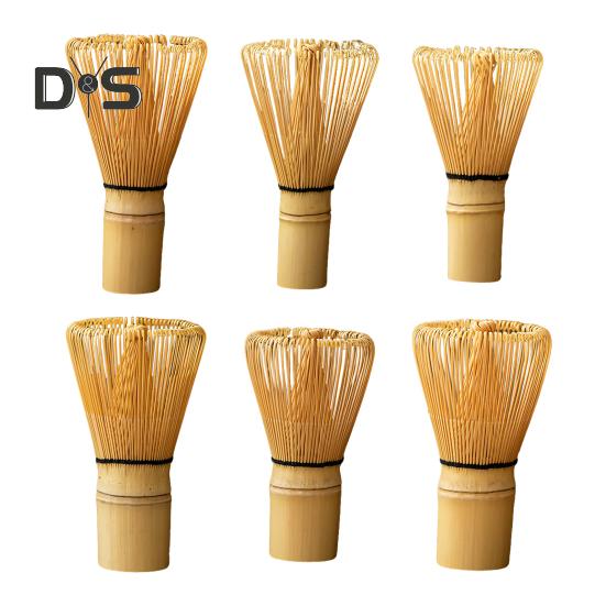 Бамбуковый венчик для матча ручной работы, японская щетка для размешивания чая матча, многофункциональная кухонная принадлежность для получения кремообразной пены