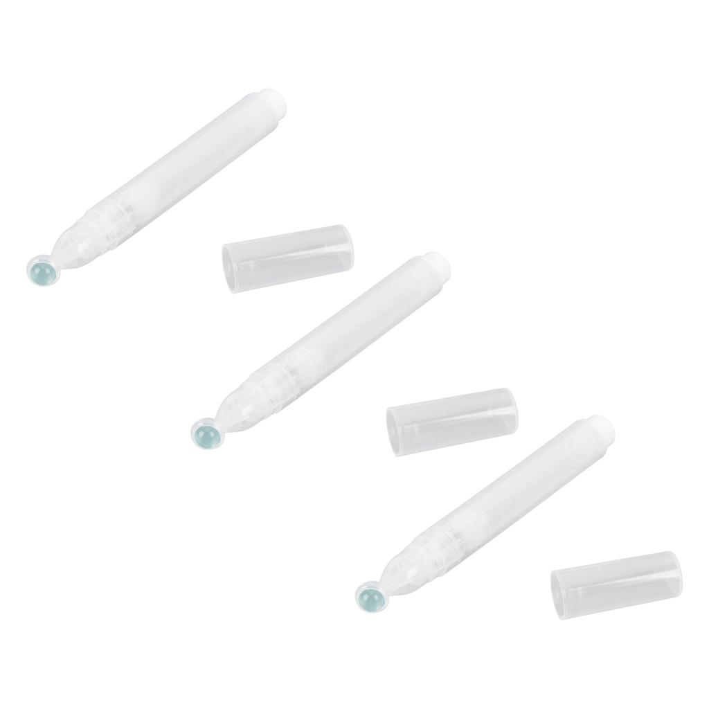 3 шт. 7 мл пустая бутылка-роллер для крема для век, контейнер для сыворотки для век, эфирного масла с роликовым шариком и крышкой