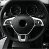 Стайлинг автомобиля 1 шт. хром для VW Volkswagen Tiguan 2016 2017 накладка на нижнюю часть рулевого колеса