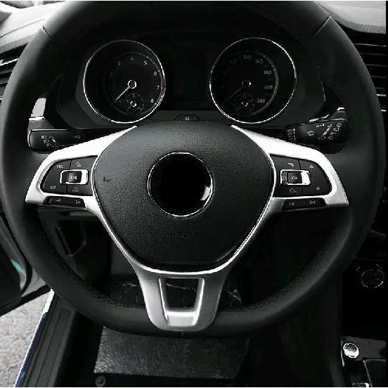 Стайлинг автомобиля 1 шт. хром для VW Volkswagen Tiguan 2016 2017 накладка на нижнюю часть рулевого колеса