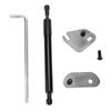 Car Trunk Tail Door Damper Hydraulic Rod Bar Metal Black Tailgate Mount Retrofit Modification