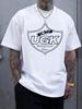 Черная футболка с коротким рукавом и графическим принтом UGK Underground Kingz