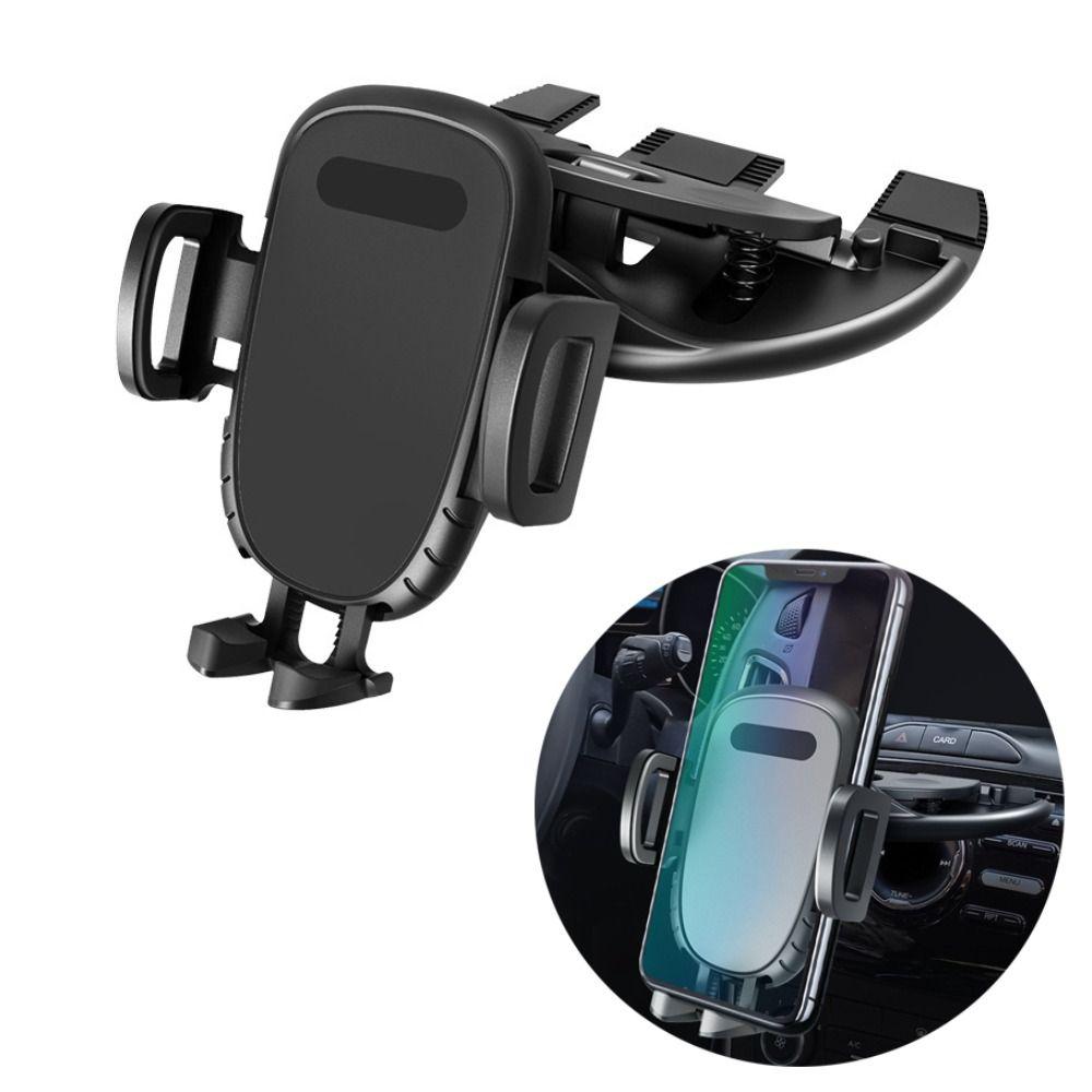 Universal in Car Mobile Phone 360 Degree Rotation Car Phone Holder CD Slot Car Phone Mount