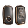 Чехол для ключей из ТПУ для VW Volkswagen Polo Tiguan Passat B5 B6 B7 Golf 4 5 6 MK6 Jetta Lavida Skoda Octavia Seat Leon Altea