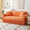 Новый большой чехол для дивана с большой юбкой, универсальный чехол для дивана «все включено», универсальный четырехсезонный эластичный противоскользящий тканевый чехол для дивана, пылезащитный чехол