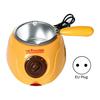 1 Set 250ml Fondue Food Grade Chocolate Melt Energy-saving Metal Candy Melting Pot