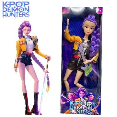 Новые куклы Kpop Охотники на демонов Игрушки Фигурки Руми Мира Зои Красивая принцесса Куклы для маленькой девочки Пластиковая игрушка DIY для девочек