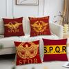 Золотой Императорский Орел Рим SPQR Наволочка Для Подушки Печать Диван Украшение Дом Автомобиль Комната Кофейня Офис NordicSimplicity
