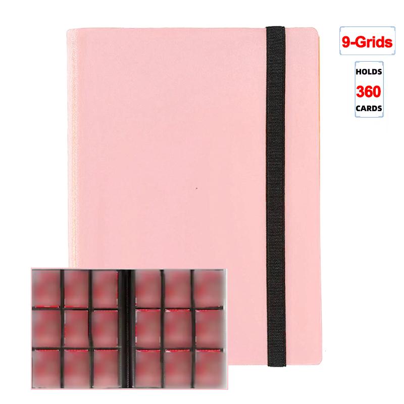 160/360/480 Cards Capacity Pocket Holder Binders Albums For Game Card Book Sleeve Holder PP Cover Ideal For Basketball Cards NEW