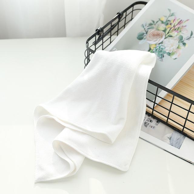 30X30 см Полотенце из микрофибры, домашнее полотенце для ванной комнаты, однотонное быстросохнущее полотенце для волос, женское полотенце для рук, впитывающее полотенце для лица