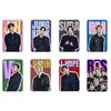 BTS Цветной держатель для фотокарточек участника, Бейджик Bangtan Boys и чехол для Lomo-карточек с печатью имени, Коллекционный чехол для карточек фанатов Kpop ARMY