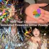 Colorful Simulated Fireworks Glitter Powder Photographic Prop Decorative Powder  Children's Toy