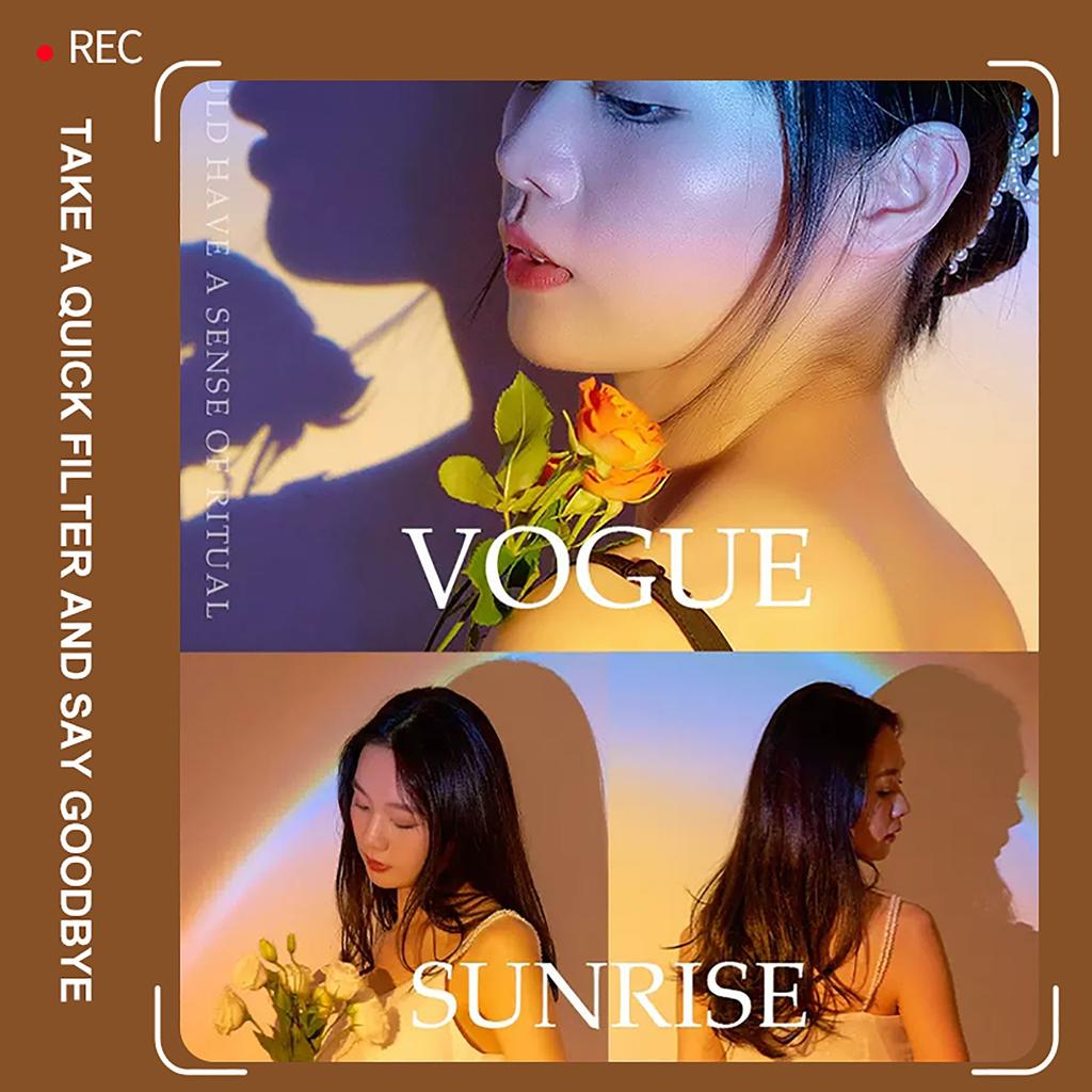  Астронавт Робот RGB Проекционный Свет Атмосфера Фото Светодиодный Радужный Свет Портативный USB Закат Лампа Декоративный Подарок