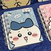 Cute Chiikawa Mini Portable A7 Coil Notebook Notepad Diary Student Stationery School Supplies Back To School Kids Gift