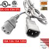 Удлинитель UL US C13/C14 Папа/Мама для питания сервера/компьютера