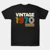 Винтажная мужская футболка с персонализированным принтом на день рождения 18-летие 60-летие забавная с годами 3