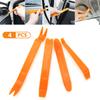4Pcs Portable Auto Car Radio Panel Door Clip Panel Trim Removal Installer Pry Kit Repair Tools