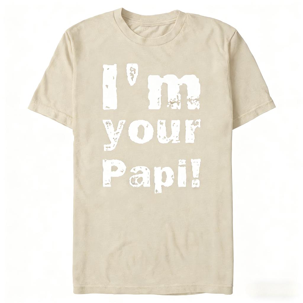 Eddie Guerrero 100cotton Unisexs shirt oversized Im Your Papi graphics shirt summer New Womens Y2k hot sale Oneck retro Tshirt