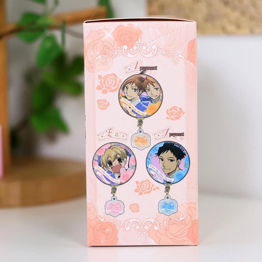 Набор значков-подвесок «Клуб свиданий старшей школы Оран» (Слепой пакет) (6 шт., 58 мм)