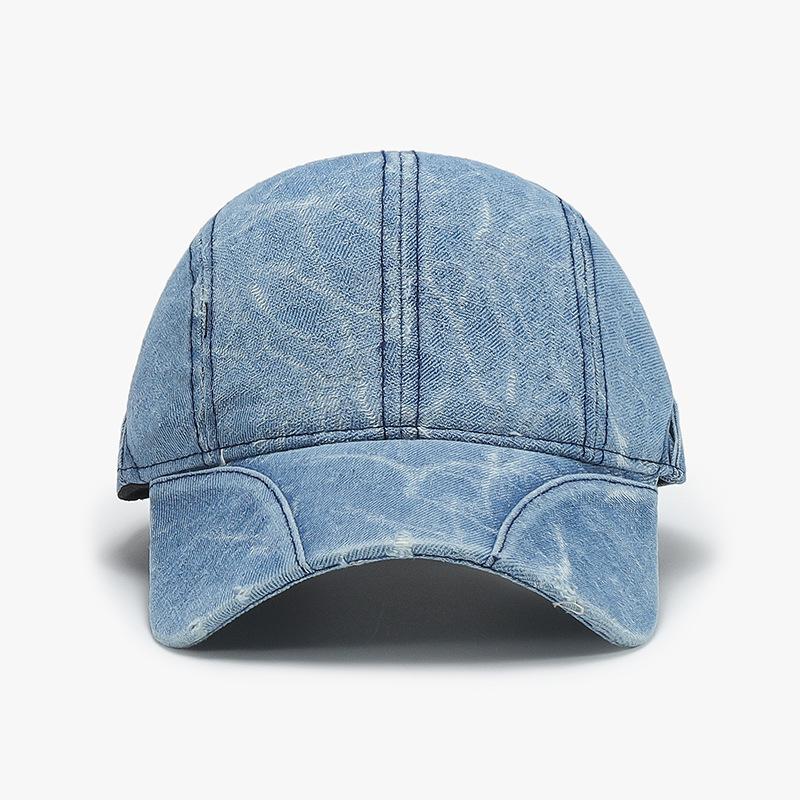 New Camouflage Plain Panel Splicing Casual Soft Top Baseball Cap for Women, Sunshade Versatile Soft Top