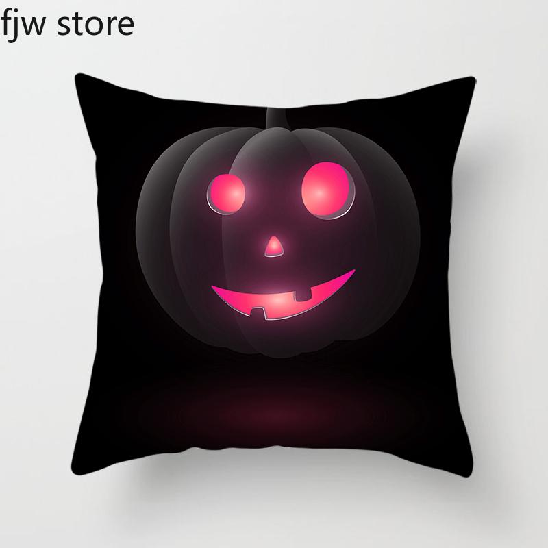 Halloween Decoration Pillowcase Pumpkin Ghost Face  Party  Holiday Gift Sofa Cushion Cover Bedroom Home