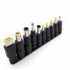 Адаптеры USB C на DC5521 10 шт. Вилки питания 60 Вт Высокая мощность Быстрая зарядка Провод Совместим для ноутбуков Маршрутизаторов Камер
