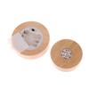 Battery Operated 8/10Cm Round Wooden Led Light Dispaly Base Stand Holder Table Night Lamp Base  Glass Art Ornaments