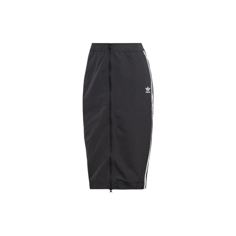 adidas Женская юбка-трапеция Adicolor Classics с длинным подолом, основной черный цвет HM2156