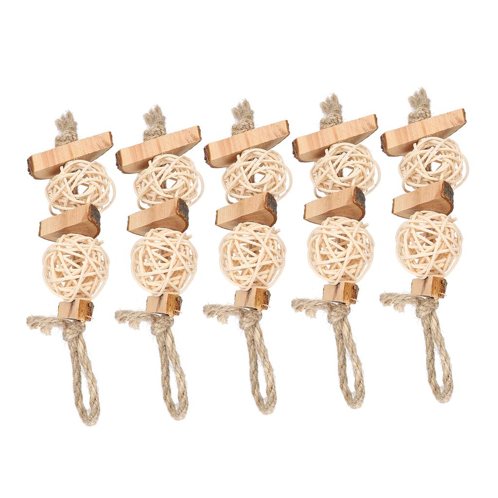 Игрушка для питомца Попугай Шлифовальная веревка Игрушка Яблоня Укушенный ротанговый мячик Хомяк Игрушка для питомца Шнур