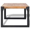 VidaXL Coffee Table Solid Acacia Wood 100 X 60 X 45 Cm
