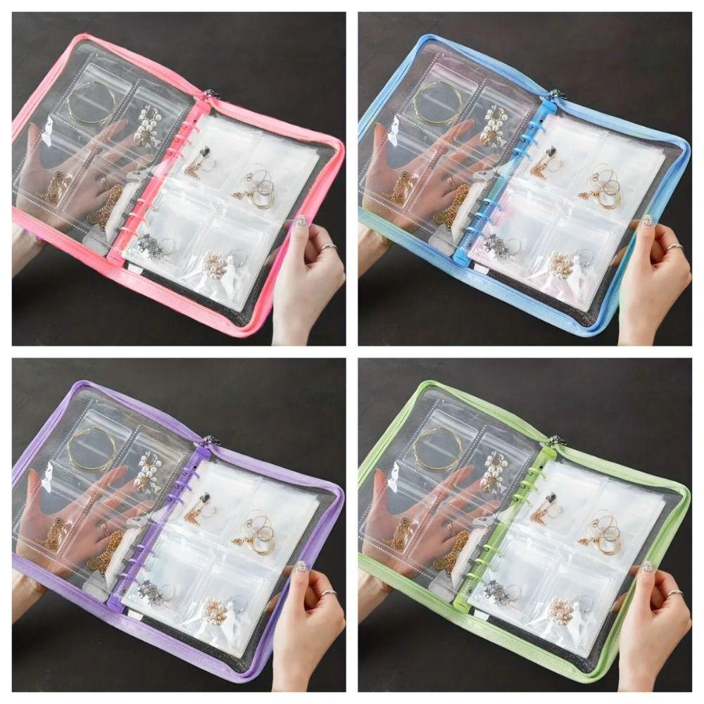 Буклет для хранения ювелирных изделий большой емкости, органайзер для ювелирных изделий с отрывными листами, герметичный пакет для украшений, небольшой предмет