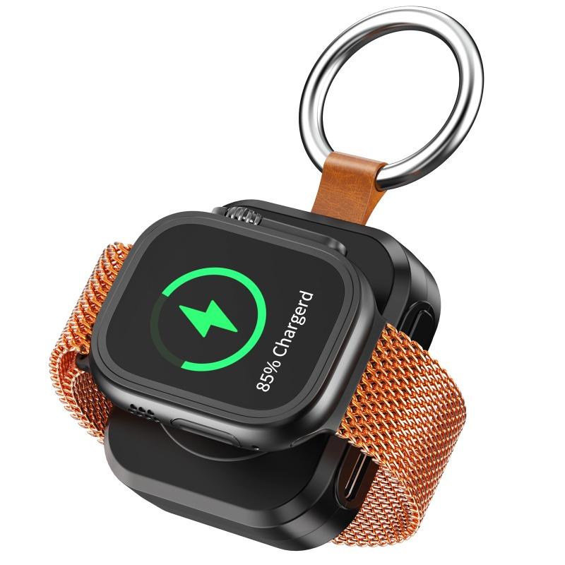 Беспроводная Power Bank для IWatch - Мини-зарядное устройство для Apple Watch 1200 мАч, Портативный магнитный компактный Power-аксессуар для умных часов
