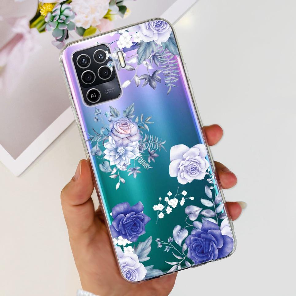 Мультяшный Крутой Стиль Чехол Capa Для Reno5 Lite 5 F Прозрачный Чехол С Рисунком Мягкий Тонкий Силиконовый Funda Для Oppo Reno 5Lite 5F