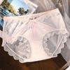 Большой размер Женский хлопок антибактериальный удлинитель промежность сексуальное чистое желание сетчатое нижнее белье